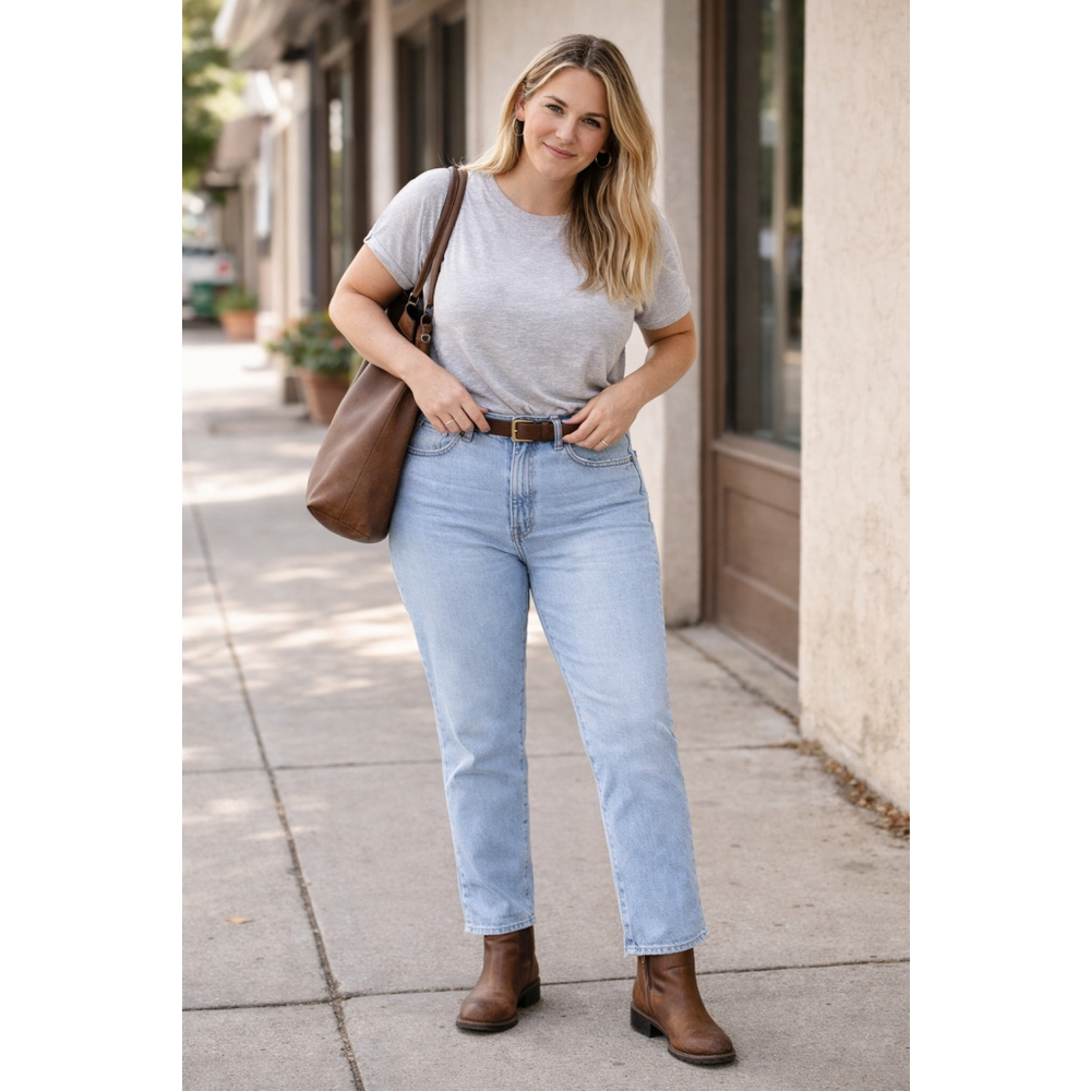 Frye Size 14 Straight Leg Jeans High Rise Light Wash Relaxed Fit Denim
